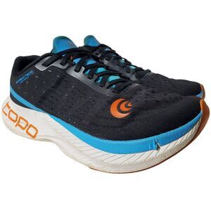 Topo Specter Running Shoes Sneakers Size 9 XBD Athletic Black Blue Mens